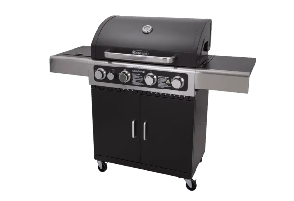 GM172 202 Gasmate Quasar 4 Hero LRG 4 burner gas bbq with side burner