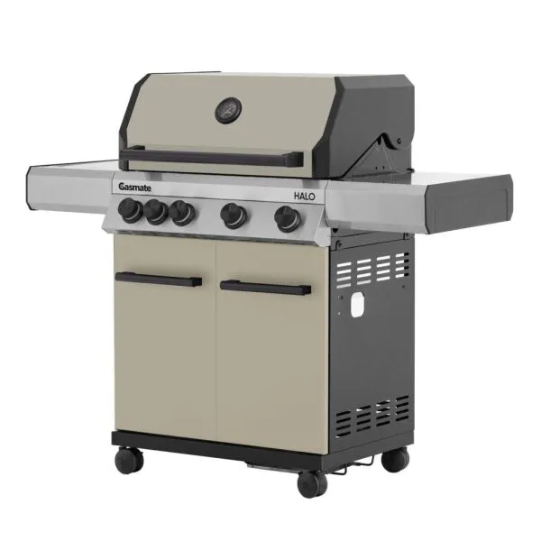 gasmate halo 4 burner bbq coral sand