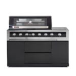 Gasmate Galaxy Black 6 Burner Gas BBQ