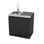 Gasmate Galaxy Black Sink, Bin & Storage Module
