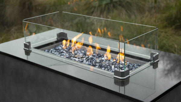gasmate urbo rectangle gas fire table