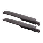 Gasmate Satin Enamel BBQ Rail Burners- 2 PACK