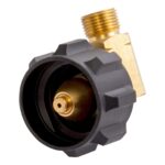 Adaptor Converts Lcc27 To 3/8" Bp Lh 90 Degree