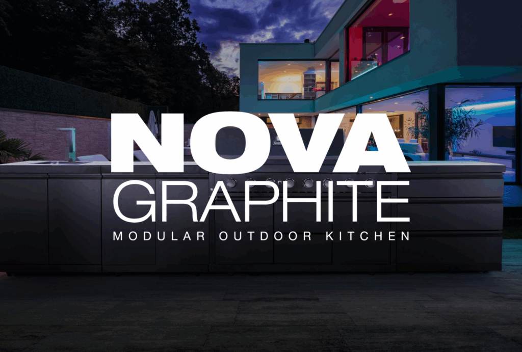 gasmate outdoor kitchens 2 nova graphite outdoor kitchen