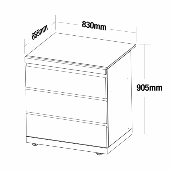 galaxy gen2 three drawer module (1)
