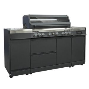 gasmate apllo 6 burner kitchen bbq BQ3080BLK