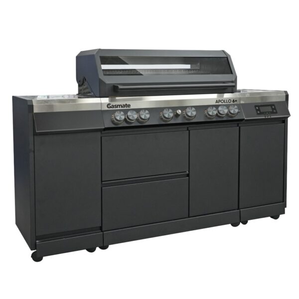 gasmate apllo 6 burner kitchen bbq BQ3080BLK