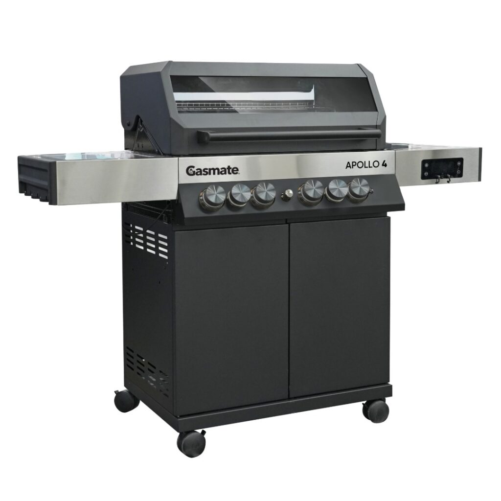 gasmate apollo 4 burner bbq BQ3070BLK