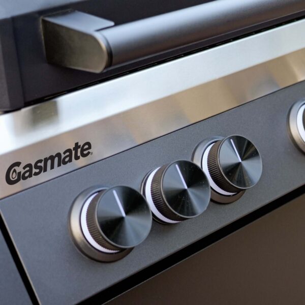 gasmate apollo 6 burner bbq kitchen control knobs insitu