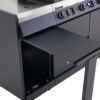 gasmate apollo 6 burner bbq kitchen shelf 2
